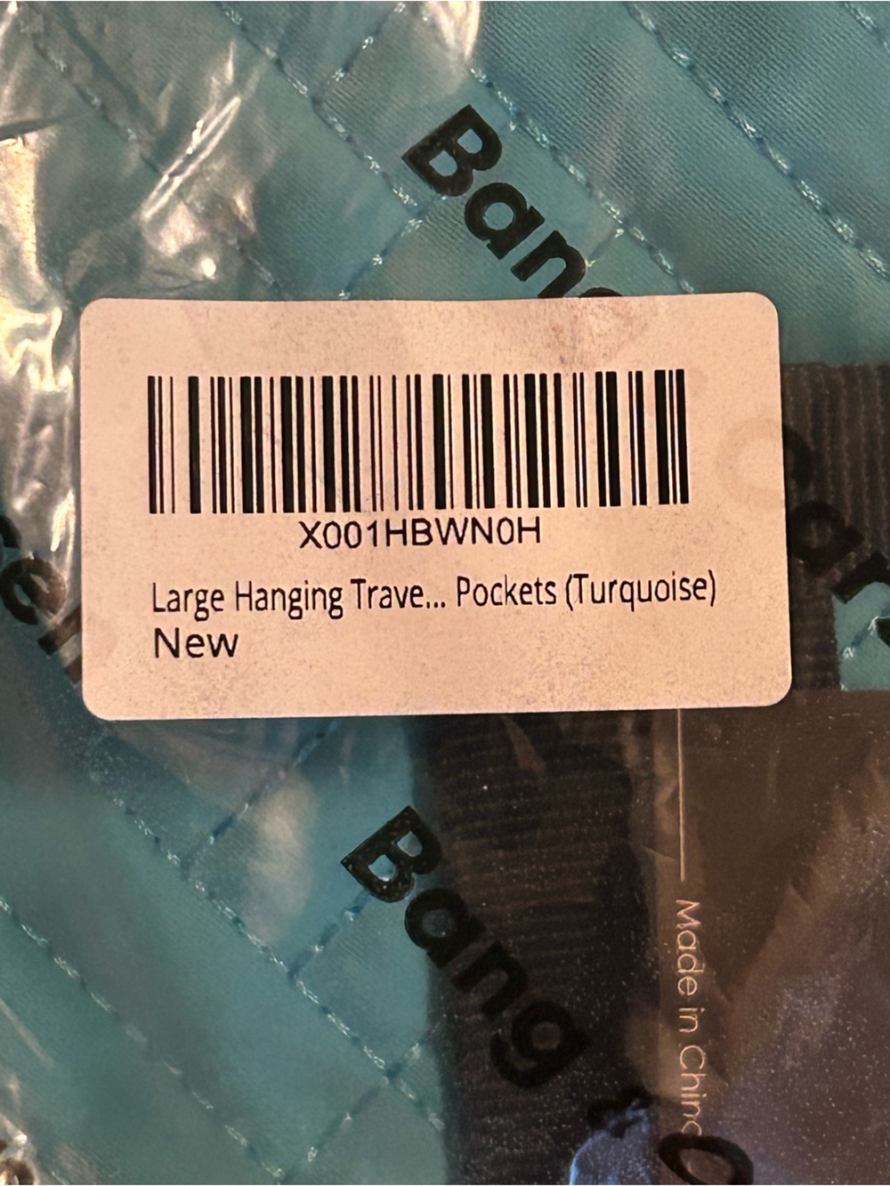 B&C Turquoise Toiletry - Picture 9 of 9